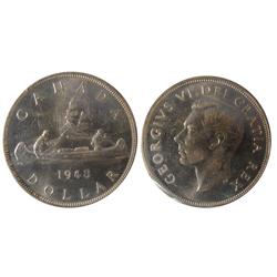 1948 $1 ICCS MS63.  Lustrous full white example.