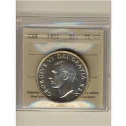 1951 $1 ICCS PL65.