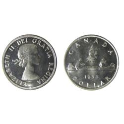 1954 $1 ICCS PL66 Heavy Cameo A very flashy example.