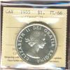 Image 1 : 1955 $1 ICCS PL66 Cameo.