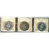 Image 1 : 1956, 1957 & 1959 $1 ICCS PL65.  1959 desiganted Cameo. Lot of 3 coins.