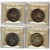 Image 1 : 1957 $1 1 WL ICCS MS62.  Lot of 4 coins.