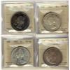 Image 1 : 1962, 1963, 1964 & 1965 SmBds Ptd ICCS MS64.  Lot of 4 coins.