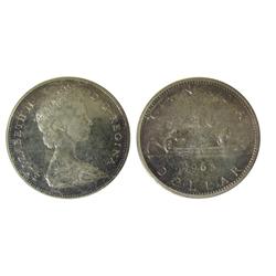 1965 $1 SmBds Ptd ICCS SP66.  Absolute gem eye appeal.  Should be viewed.