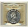 Image 1 : 1965 $1 ICCS MS65 Type V.