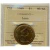 Image 1 : 1989 $1 Loon MS66.  Just 1 listed in POP report.