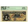 Image 1 : Imperial Bank of Canada, 1902 $10 SP, CH-375-12-08S, PCGS EF40PPQ. No issued note. Rare'