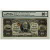 Image 1 : The Molsons Bank, 1912 $10 #038003, CH-490-32-04, PMG VG10.  Seldom offered.