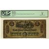 Image 1 : The Bank of Prince Edward Island, 1872 $5 #04655, CH-600-12-10, PCGS G6, no o/p, only one example fi