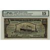 Image 1 : The Royal Bank of Canada, British Guiana, 1920 $5=£1-0s-10d #198480, CH-630-36-02, PMG CH F15. Only 