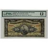 Image 1 : The Standard Bank of Canada, 1924 $10 #043097, CH-695-20-02, PMG F12. The scarce signature.  A pleas