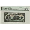Image 1 : 1935 $1 BC-1 #A4144537, PMG CH UNC64EPQ.