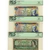 Image 1 : ERROR 1954 $1 BC-37b, 1972 $5 BC-48a & BC-48b.  All three notes with gutter folds.  All PCGS graded 