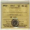 Image 1 : NFLD 1912  5¢ ICCS MS63  Strong lustre, looks better than the grade assigned.