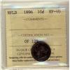 Image 1 : NFLD 1896  10¢ ICCS EF40.