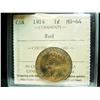 Image 1 : 1914 1¢ ICCS MS64 Red
