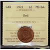Image 1 : 1921 1¢ ICCS MS64 Red