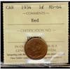 Image 1 : 1934 1¢ ICCS MS64 Red
