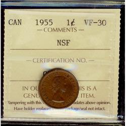 1955 1¢ NSF ICCS VF30