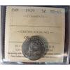 Image 1 : 1929 5¢ ICCS MS65.  Gem fields and lustre.  Very scarce.