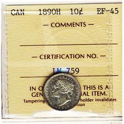 1890H 10¢ ICCS EF45
