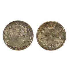 1890H 10¢ PCGS MS66.  Superb toning over full underlying luster.  Wow!  A very nice example.  Excell