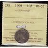 Image 1 : 1908 10¢ ICCS AU55
