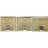Image 1 : 1937 10¢ ICCS MS64,  1943 10¢ ICCS MS64,  1947 10¢ ICCS MS63,  Lot of 3 coins,