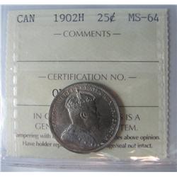 1902H 254 ICCS MS64.  Lustrous with russet tones.