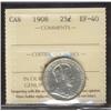 Image 1 : 1908 25¢ ICCS EF40