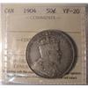 Image 1 : 1904 50¢ ICCS VF20.  Key date