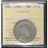 Image 1 : 1905 50¢ ICCS F12  key date