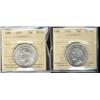 Image 1 : 1937, 1952 50¢ both ICCS MS64