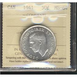 1941 50¢ ICCS MS64