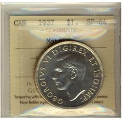 1937 $1 Matte ICCS SP64