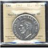 Image 1 : 1947 $1 Maple Leaf Double HP ICCS AU50
