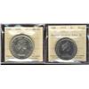 Image 1 : 1956, 1974 $1 Nickel Double Yoke #2 both ICCS MS63,