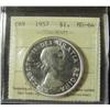 Image 1 : 1957 $1 ICCS MS64.  Full white.