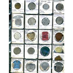 Ontario. Various dairy and merchant tokens from the following locals: Georgetown, Glencairn, Goderic