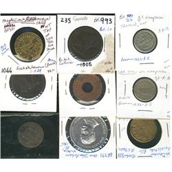 Post Confederation. Includes 10 tokens.  Breton: 508, 752, 755, 756 (2), 931, 938, 939, 993(2).  Gra