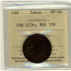 Br:708 CH# LC36 ICCS VF20.