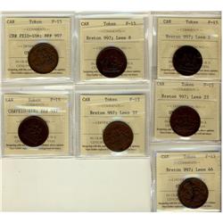 BR: 997 Lees 2 , Lees 8, CH PE10-10A, Lees 23, Lees 37, CH PE10-41B, Lees 46,  All ICCS F15,  Lot of