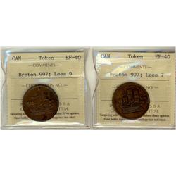 BR: 997 Lees 7, Lees 9,  both  ICCS EF40,