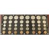 Image 1 : U.S.A. 1952-1959 Proof Set.  Includes Proof 1¢ to 50¢ for each date, 40 coins in all housed in a Cap