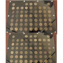 U.S.A. Flying Eagle & Indian Head Cent Set.  Includes 1¢ 1859-1909s.   All dates included except 186