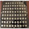 Image 1 : U.S.A. Mercury 10¢ Set Complete, 78 pcs in all,  1916-1945S Micro S.   Housed in a Capital Holder, c