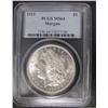 Image 1 : U.S.A 1921 $1 MORGAN  $1 PCGS MS64.