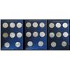 Image 1 : U.S.A. Peace Dollar Set Complete.  1921-1935S.  Includes 24 coins in all housed in blue Whitman hold