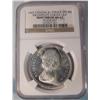 Image 1 : ERROR 1965 $1  NGC MS62.  Struck on an incomplete Curved clip planchet.