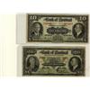 Image 1 : The Bank of Montreal 1935 $10 CH-505-60-04 &  1938 $20 VH-50562-06.  Lot of 2 notes both VG to Fine.